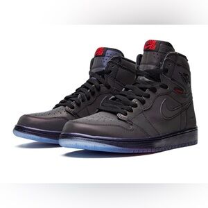 Jordan 1 Retro High Zoom Fearless MULTI-COLOR/VARSITY RED-BLACK  Iridescent 10